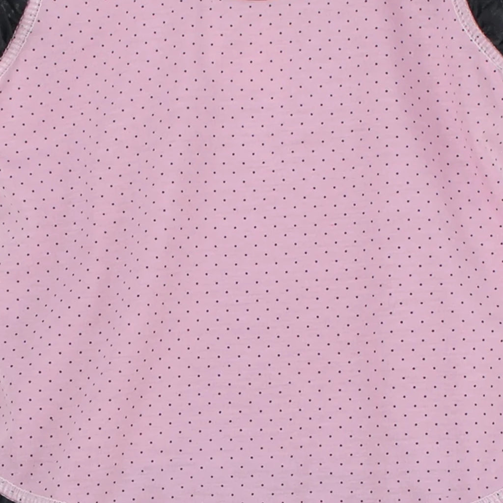 Pijama Regata Feminino Infantil - Poá Rosa Seco - 023022