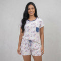 Pijama Camiseta Fem. Adulto Bolso - Hawaii - 00812