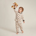 Pijama Longo Masculino Infantil - Estampa Rôbo Amarelo - 028011