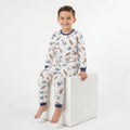Pijama Longo Masculino Infantil - Estampa Helicoptero - 028005