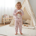 Pijama Longo Feminino Infantil - Estampa Cachorrinho Rosa - 024005