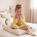 Pijama Longo Feminino Infantil - Estampa Sol - 024002