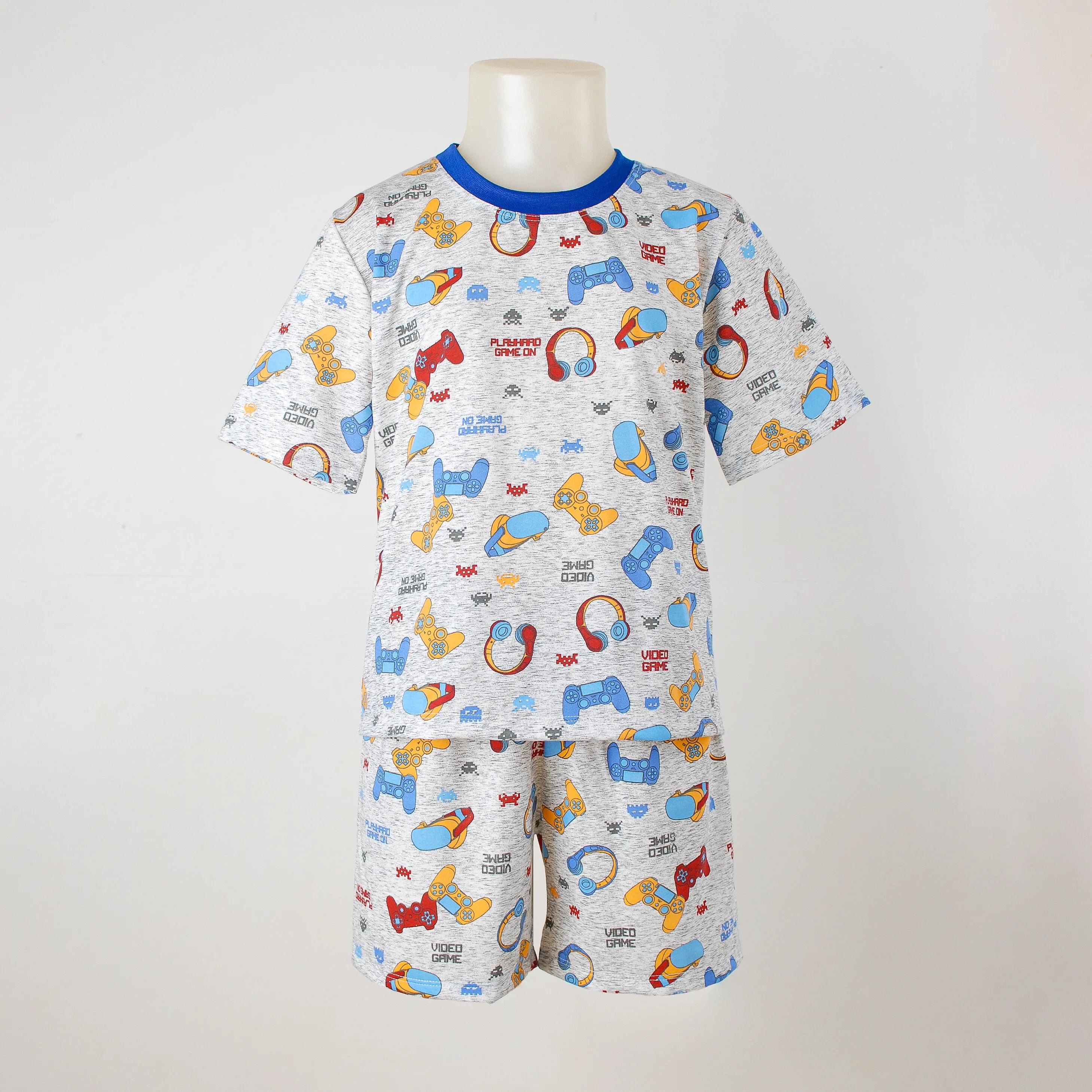 Pijama Camiseta Masc. Infantil - Video Game - 027003
