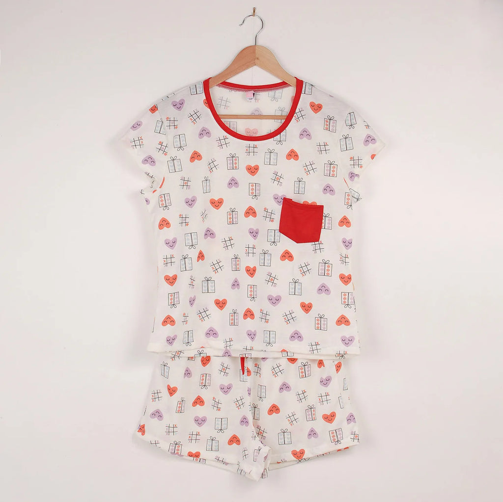 Pijama Camiseta Fem. Adulto Bolso - Presentinhos - 00813
