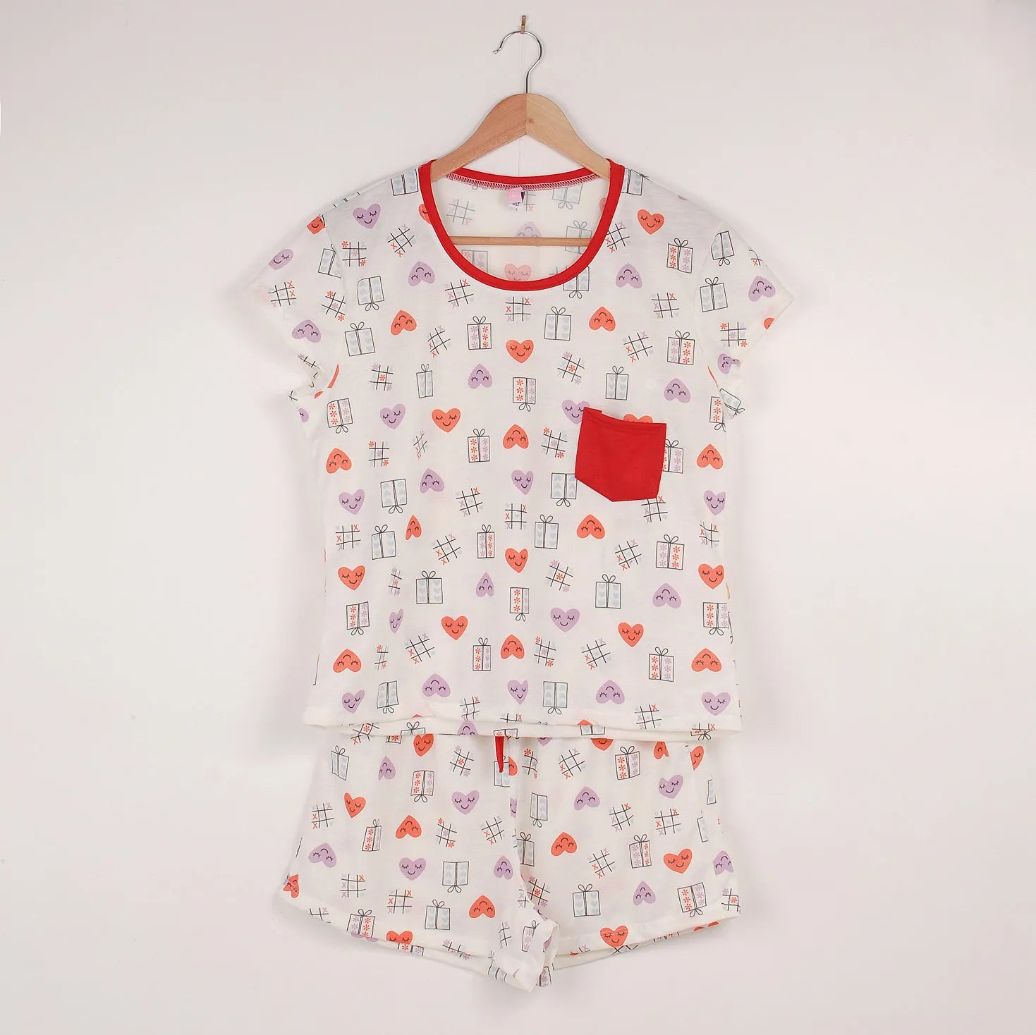 Pijama Camiseta Fem. Adulto Bolso - Presentinhos - 00813