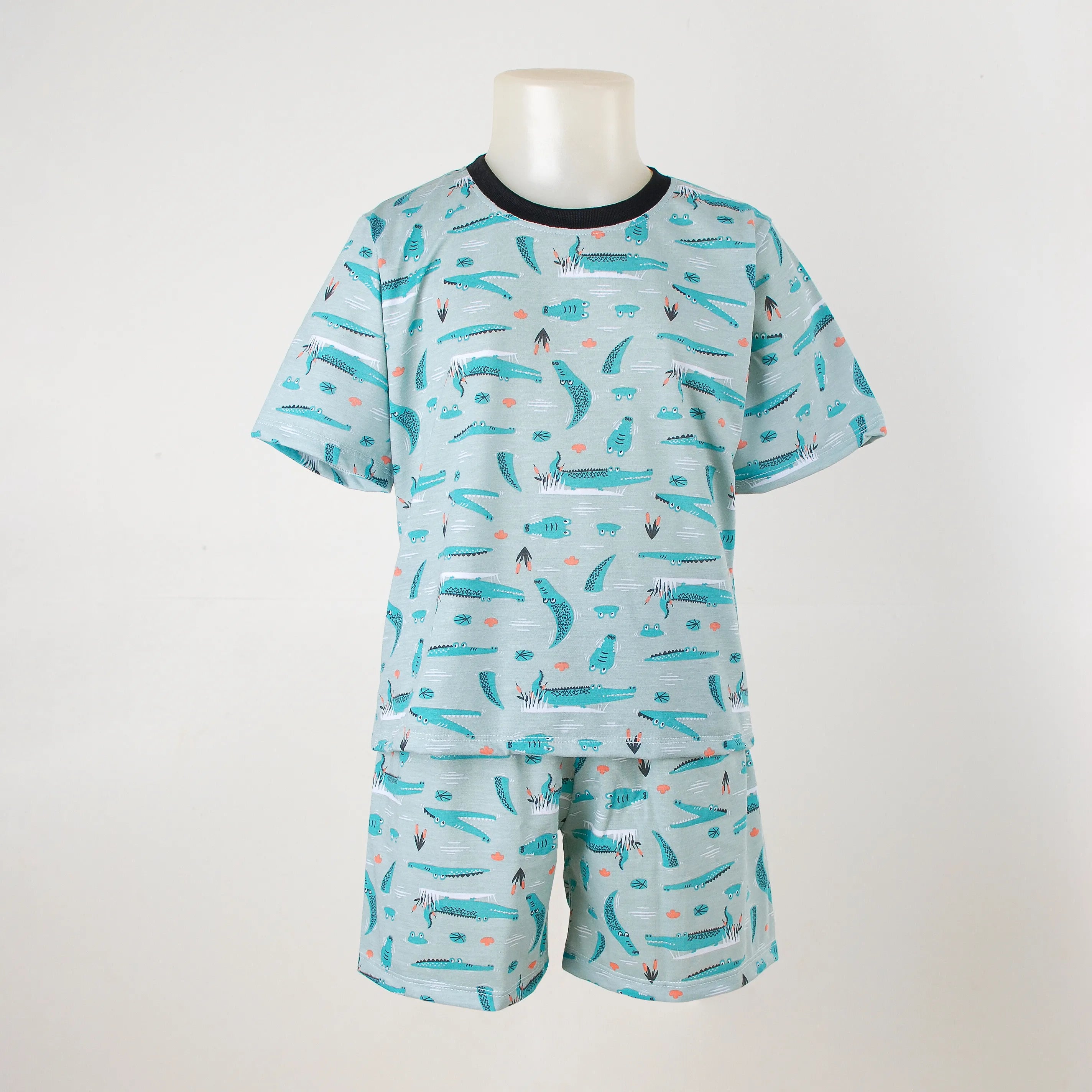 Pijama Camiseta Masc. Infantil - Jacaré - 027006