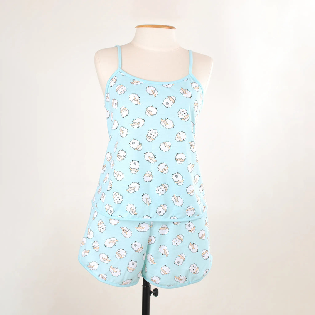 Pijama Fem. Adulto Alça - Ovelhinha - 00205
