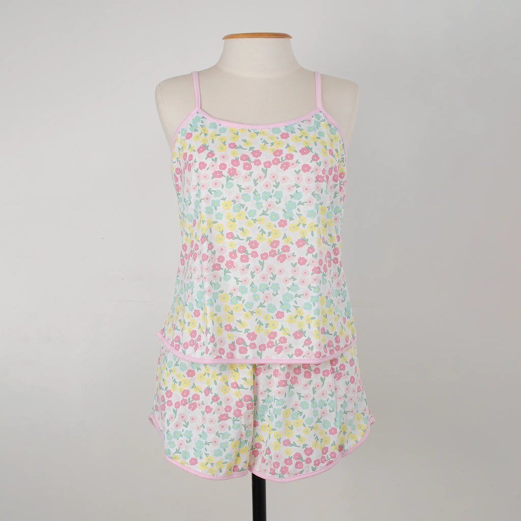 Pijama Fem. Adulto Alça - Jardim florido - 00203