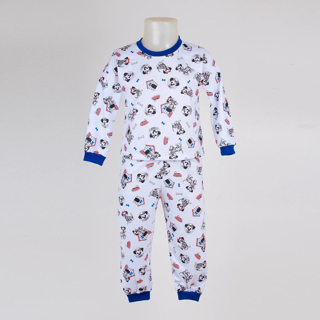 Pijama Longo Masculino Infantil - Estampa Dalamtas - 028007