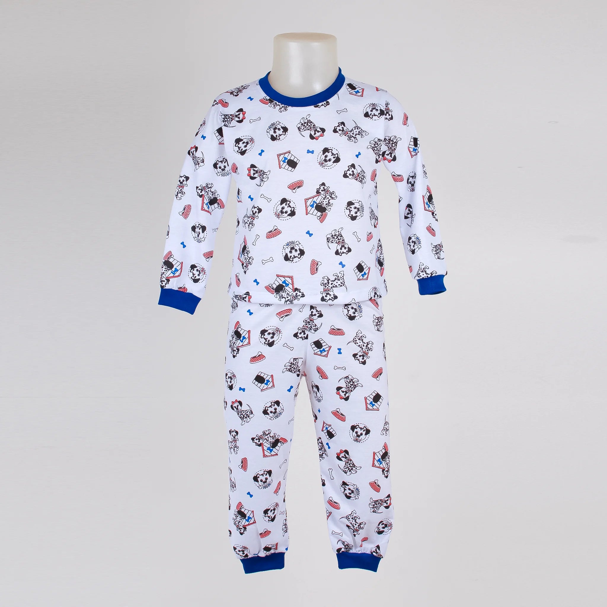 Pijama Longo Masculino Infantil - Estampa Dalamtas - 028007