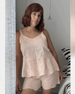 Pijama de Alça Laise